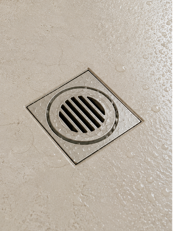 LESS HAIR IN THE SHOWER DRAIN - After
