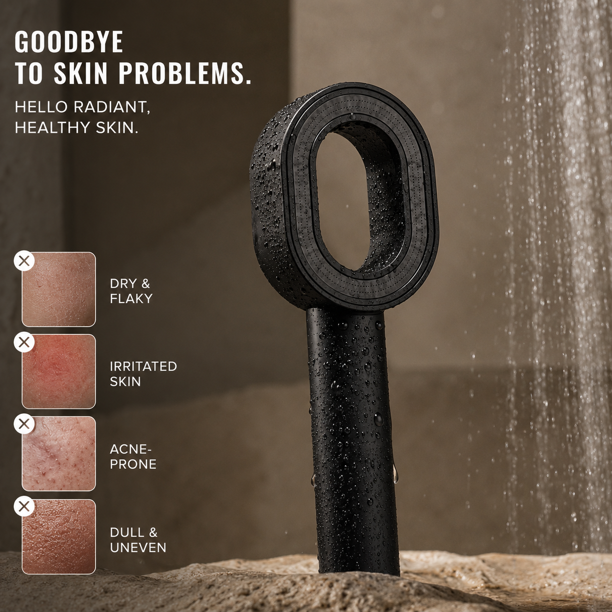 THE NOOHÉ FILTERED SHOWER HEAD
