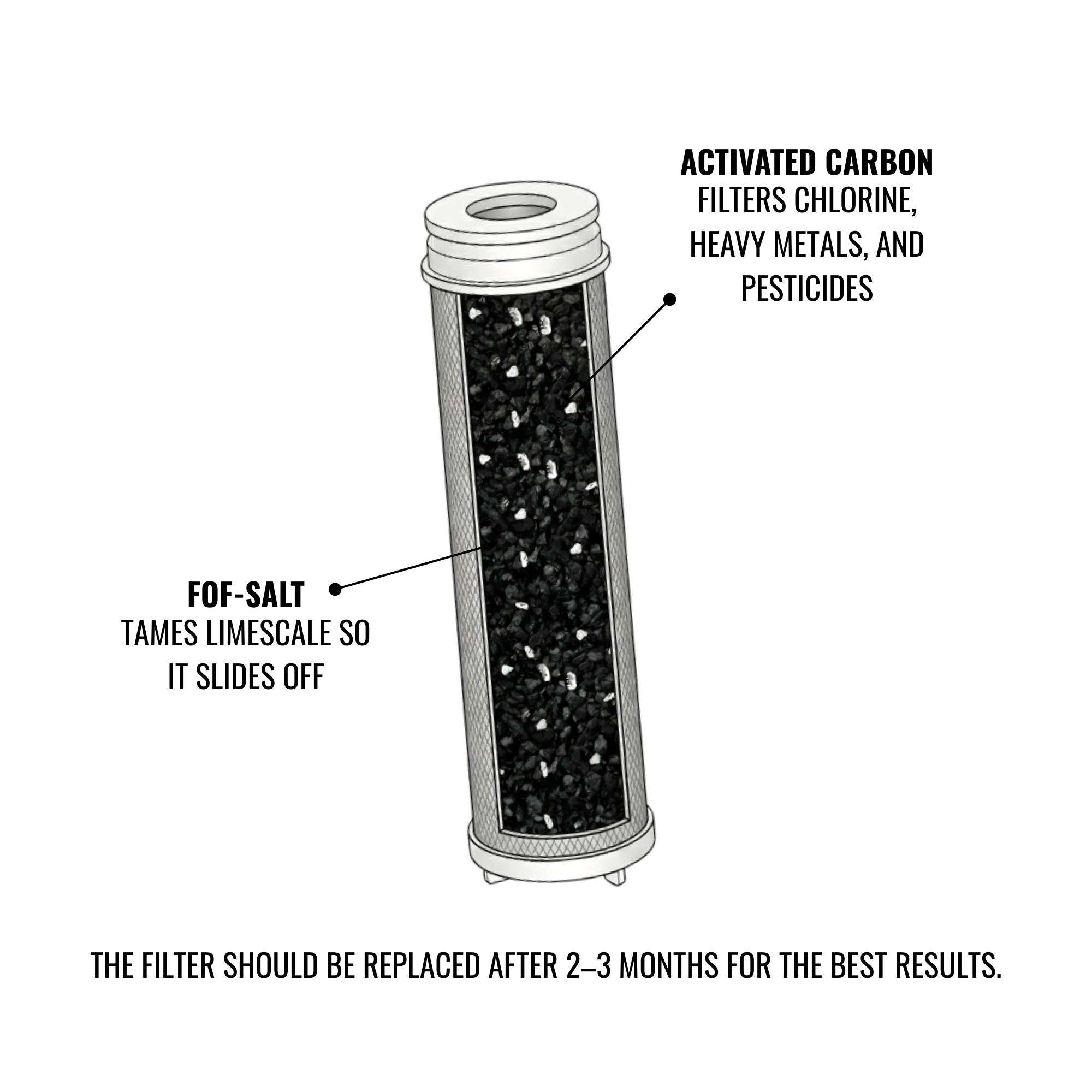 THE NOOHÉ FILTERED SHOWER HEAD